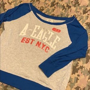 American Eagle crop vintage shirt